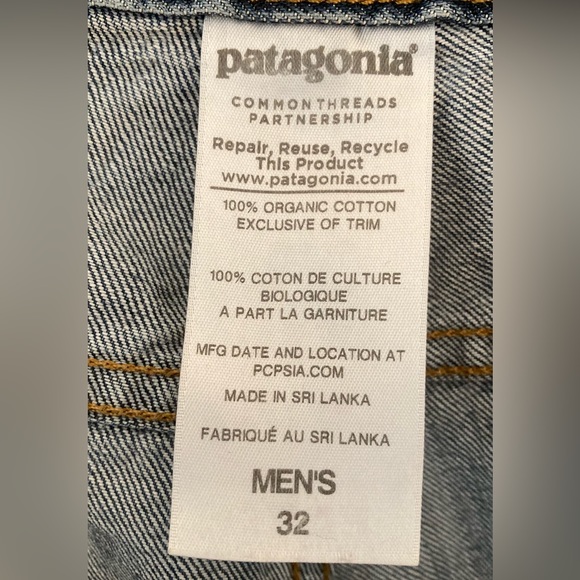Patagonia jeans size 32 waist x 30 inseam nice condition - Picture 5 of 10